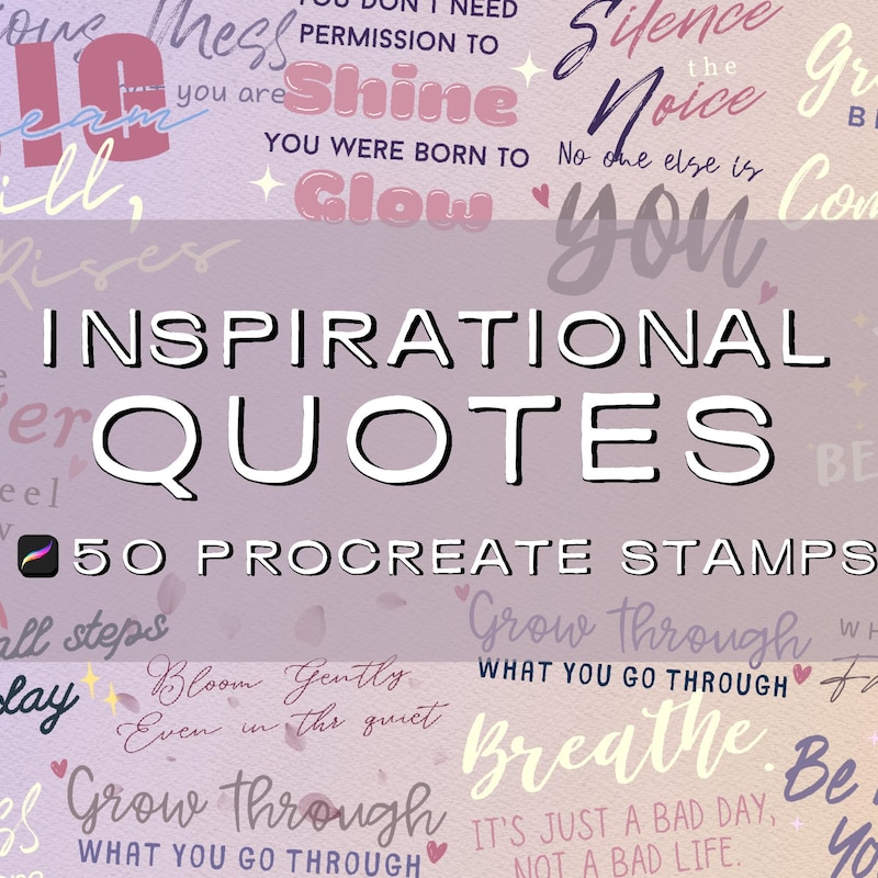 Brush Script Quote - Etsy