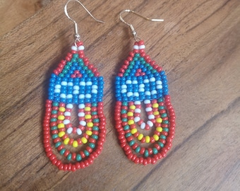 Mini Metis Beaded Earrings