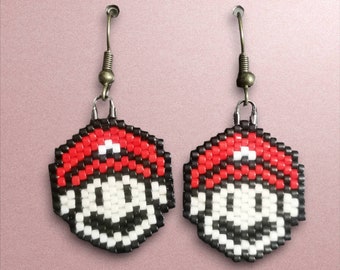 Mario Earrings