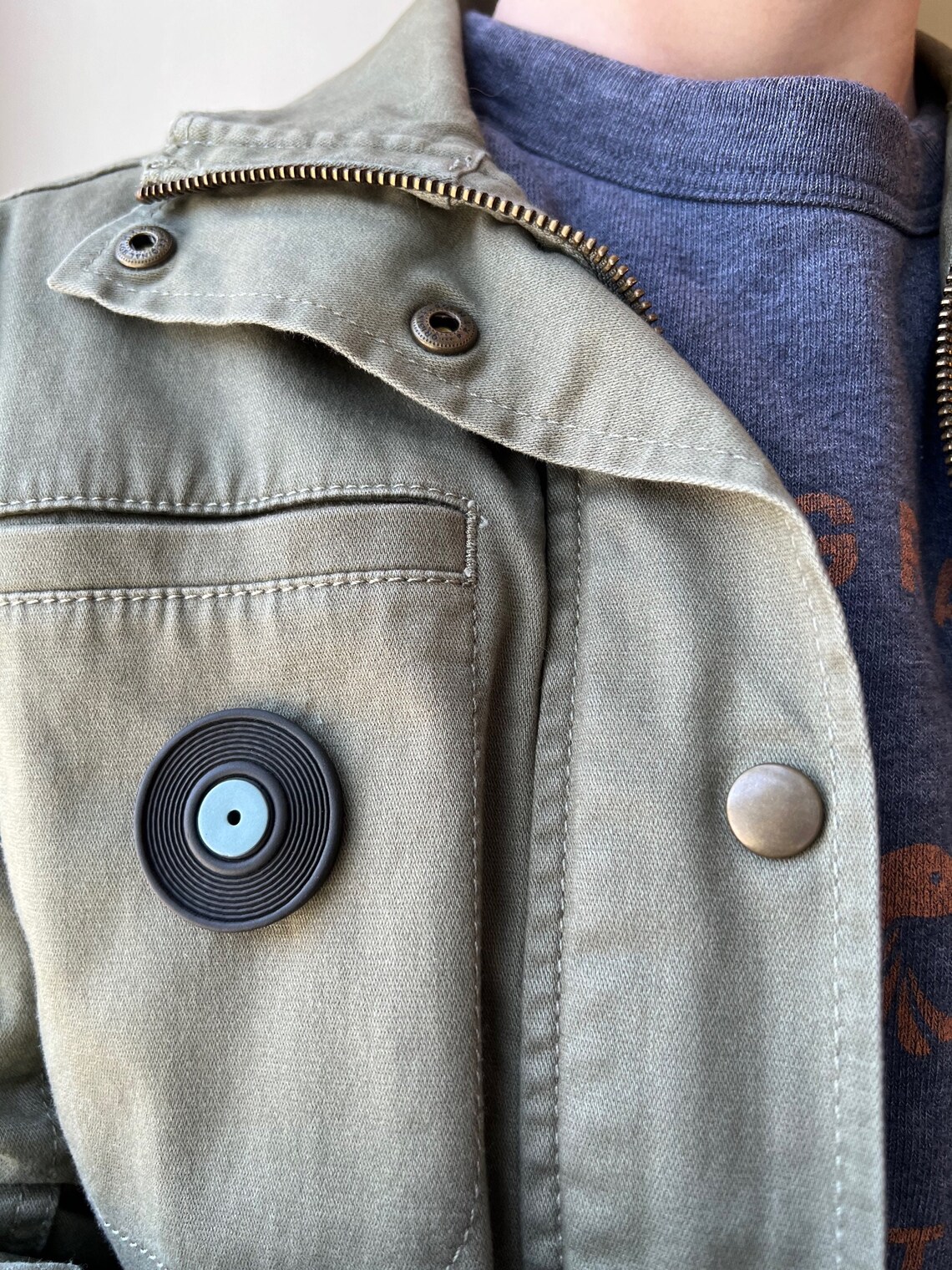 Vinyl Record Pin - Etsy