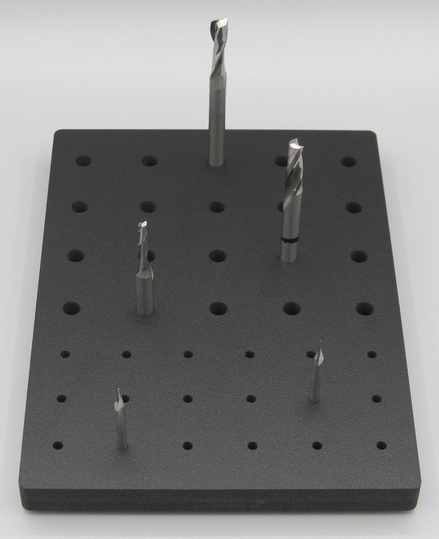 Router Bit / End Mill Storage Tray Holder for 1/8 and Etsy