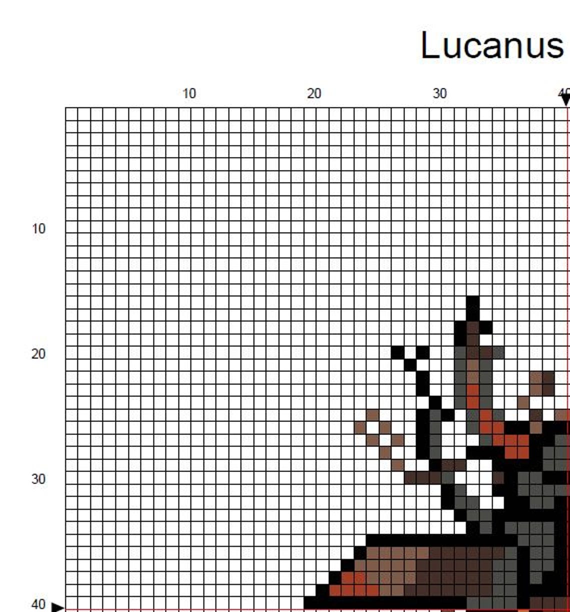 German Wasp Cross Stitch Pattern, Insect Embroidery (PDF) - Etsy