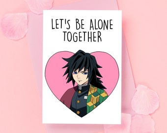 Anime Anniversary Card Printable Valentine Card Anime - Etsy
