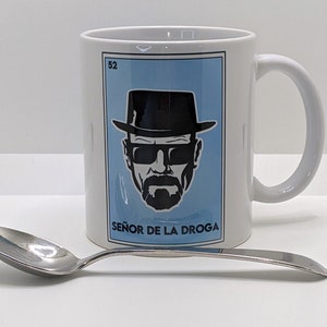 New Mexico Loteria Ceramic Mug - Walter White - Heisenberg - Señor de la Droga