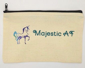 Majestic AF - Canvas bag - Unicorn