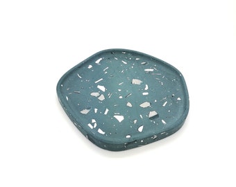 Abstract tray in Starry terrazzo colourway