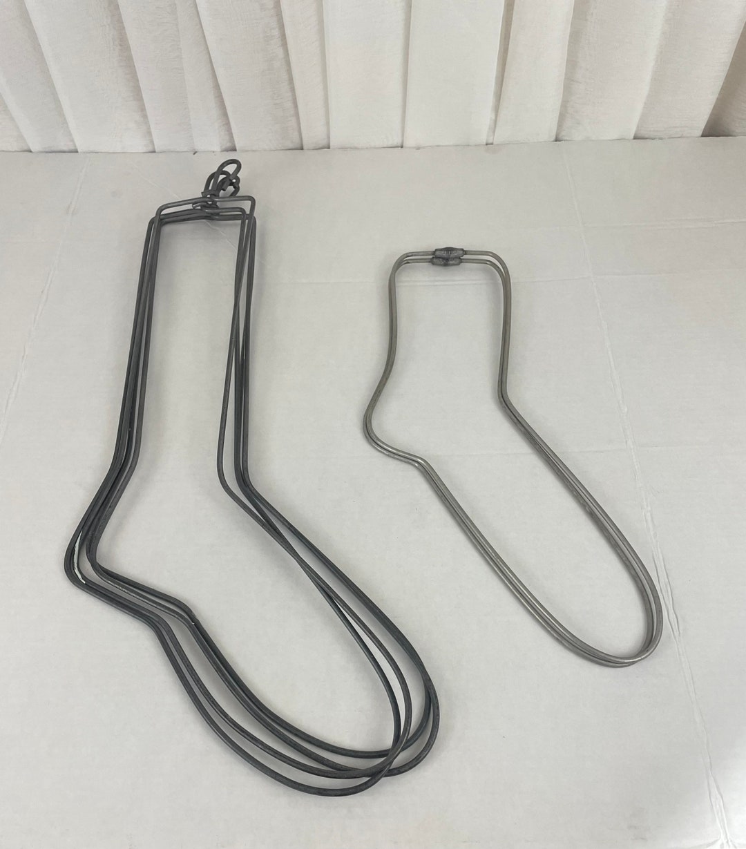Sock Stretchers / Dryers / Hangers, Heavy Metal Wire Laundry Room Decor
