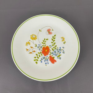Corning Corelle Spring Bouquet/ Wildflower 4 Dinner Plates  Set  - Retired Pattern
