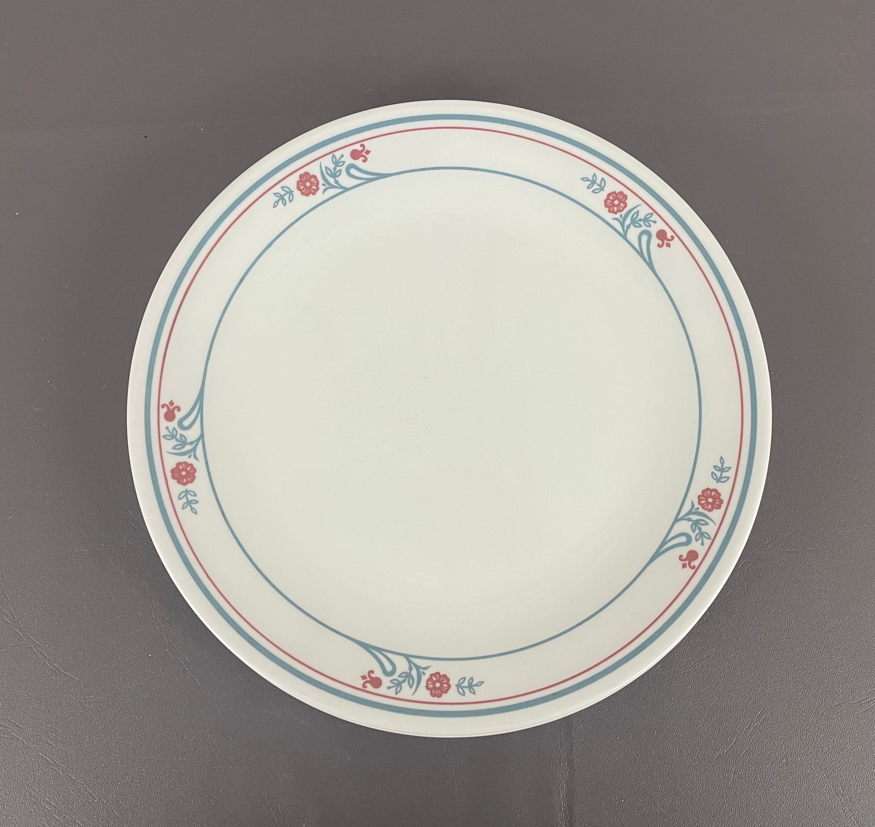 Set of 4 Corning Corelle Prinston Dinner Plates Etsy