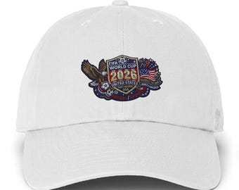 2026 World Cup USA Eagle Patch Cap | Soccer Hat