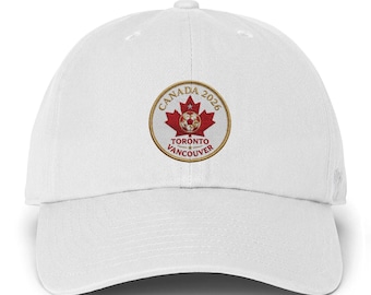 Canada Maple Leaf Emblem Cap 2026 | Toronto Vancouver embroidered baseball cap