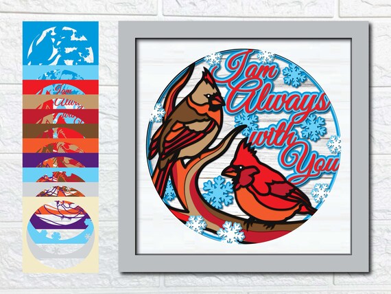 Cardinal 3D SVG Memorial Shadow Box I Am Always With You Etsy UK cardinal-3d-svg-memorial-shadow-box-i-am-always-with-you-etsy-uk