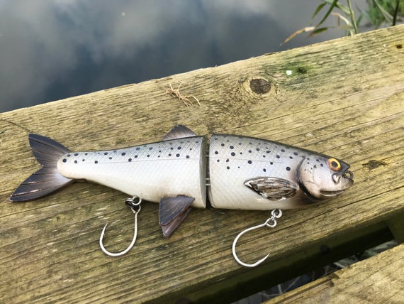 TROUT Glidebait Sea Trout Pattern 8 Inch | Etsy