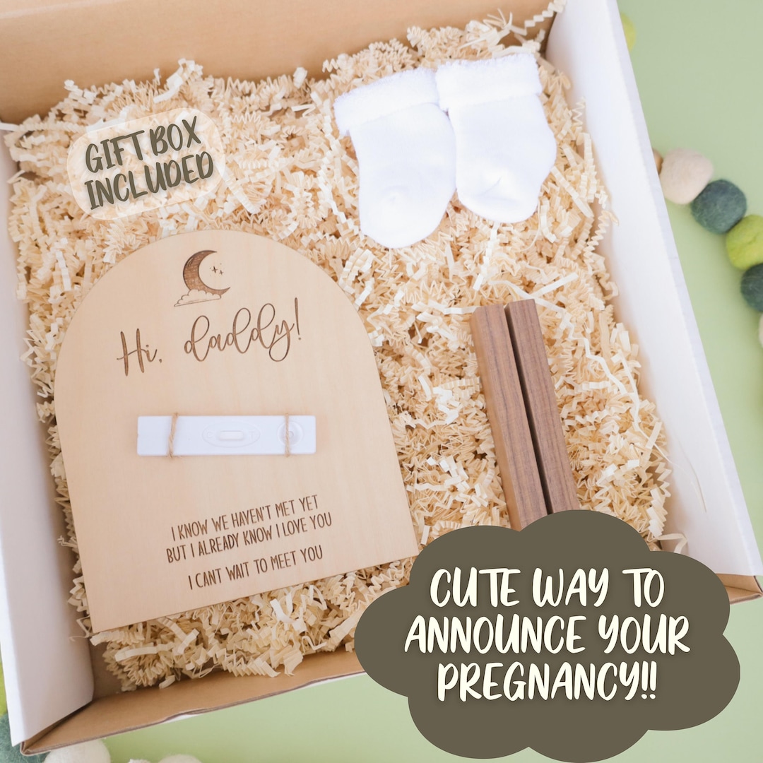 Personalized Pregnancy Announcement, Pregnancy Reveal, Baby