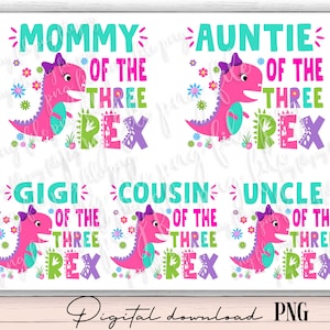 Family Saurus bundle png, three rex png, Dinosaur Family png, Matching Family png, t-rex , three a  Saurus png, t rex png, dinosaur png