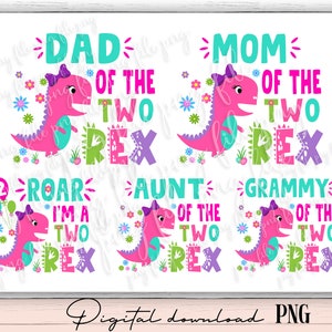 Family dinosaurus bundle png, two rex png, Dinosaur Family png, Matching Family png, t-rex , two a-saurus png, two rex png, dinosaur png D3