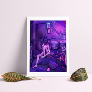 Print Japan Lofi Girl