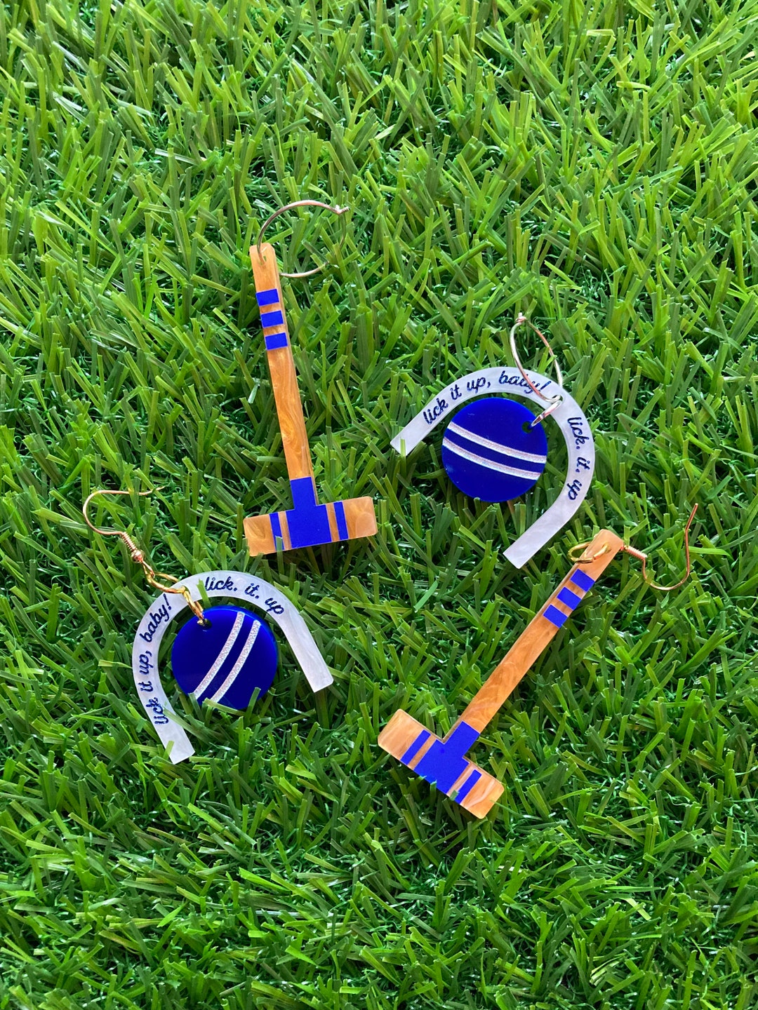 Veronica Sawyer Croquet Earrings Etsy