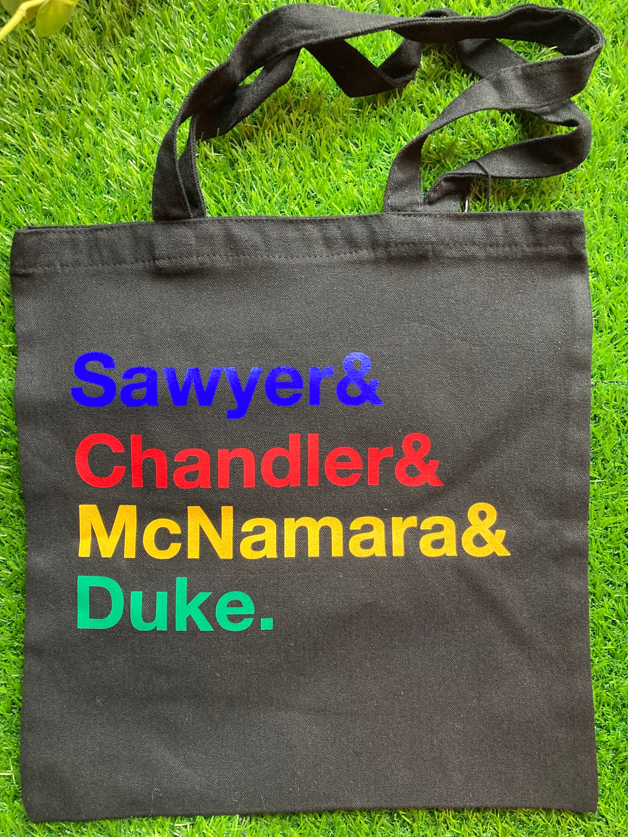 Sawyer Chandler Mcnamara Duke Tote Bag | Etsy