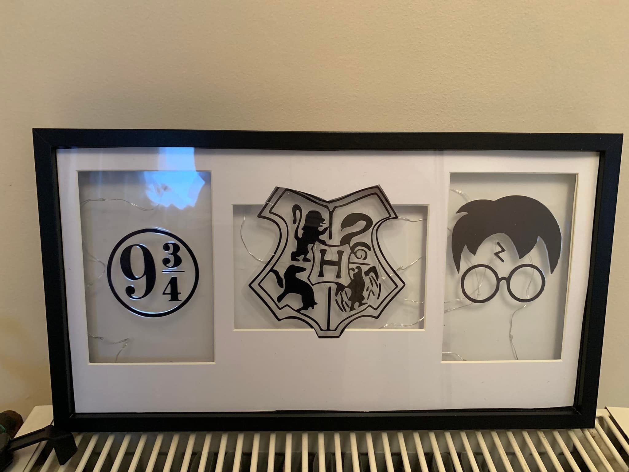 Cadre Inspiré Par Harry Le Célèbre Sorcier