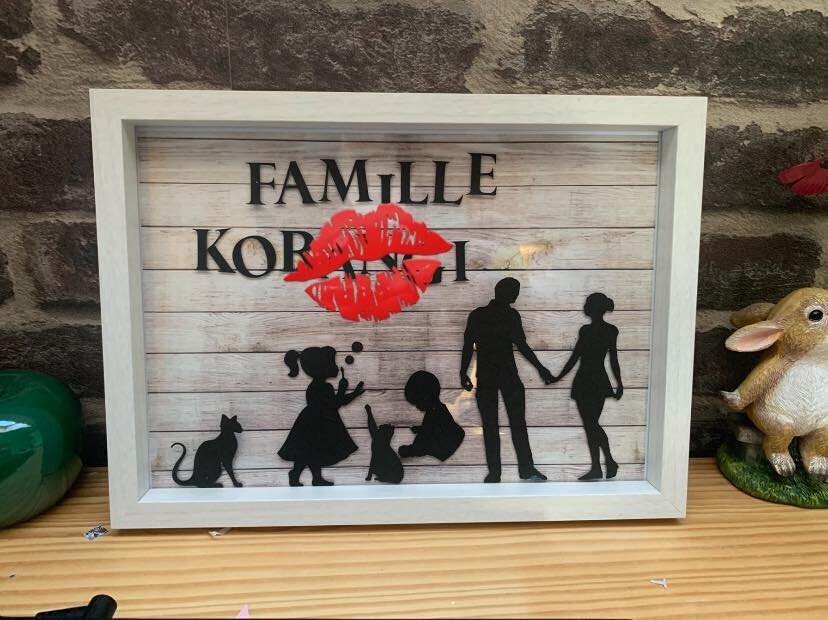 Cadre Personalisable Famille ou Naissance