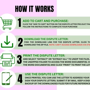 Late Payment Dispute Letter Kit | Late Payments Dispute | Credit Repair ...