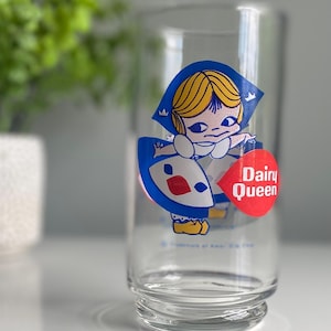 Little Miss Dairy Queen Vintage 1970's Drinking Glass - Etsy