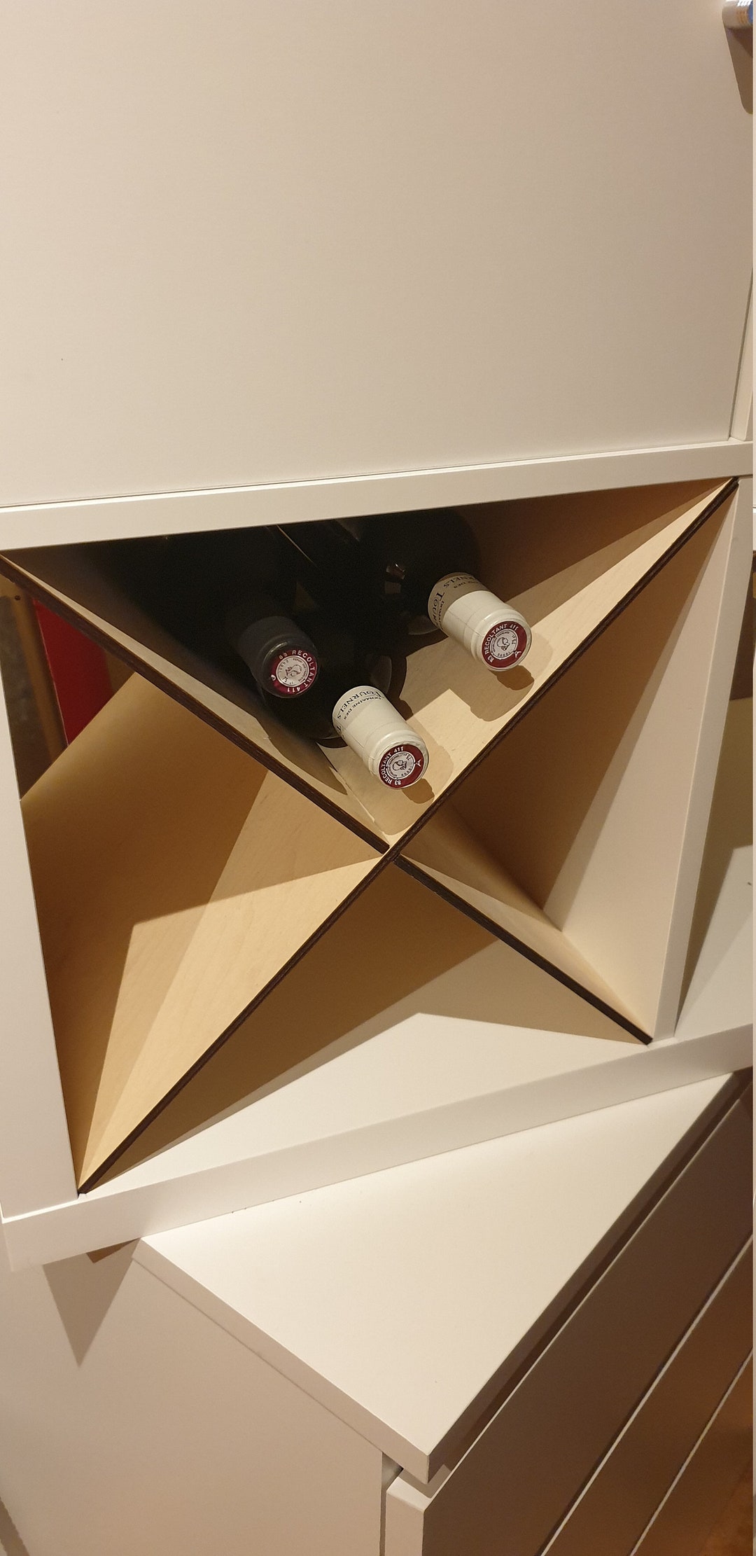 Shelf Cross for Kallax Shelves Wine Rack Decorative Shelf Etsy