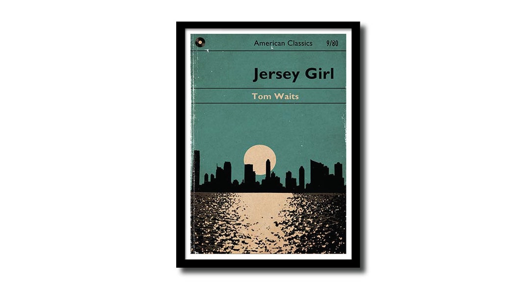 Jersey Girl, Tom Waits Art Print Etsy