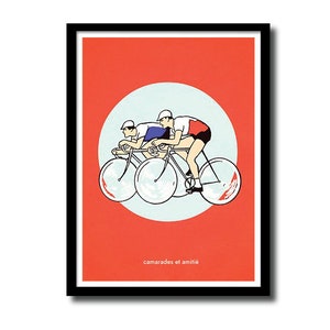Tour de France, Kraftwerk art print