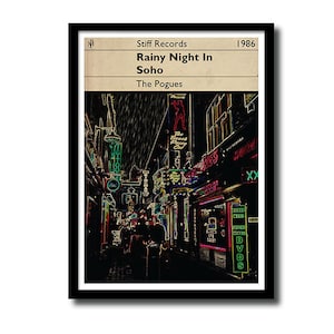 Rainy Night in Soho - Etsy UK