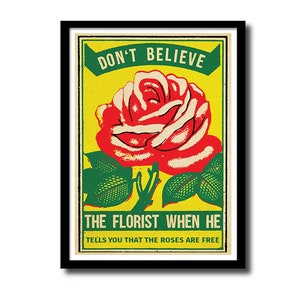 Roses are Free, Ween art print