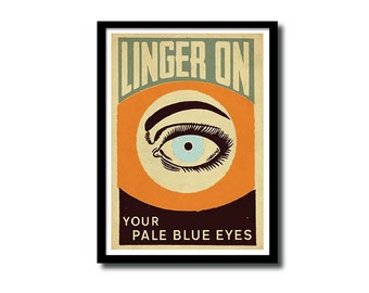 Pale Blue Eyes, The Velvet Underground art print