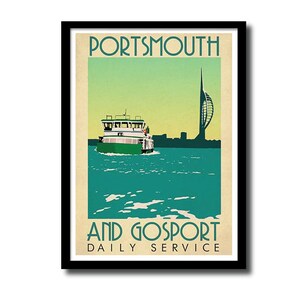 Portsmouth and Gosport art print