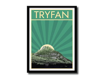 Tryfan art print