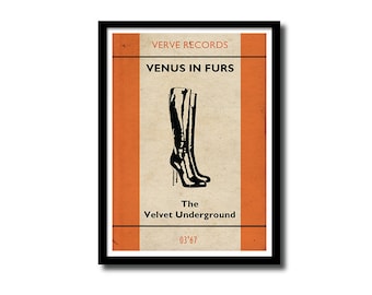 Venus in Furs, Velvet Underground art print