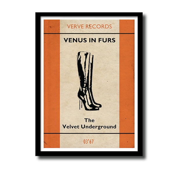 Vénus en fourrure, impression d'art Velvet Underground