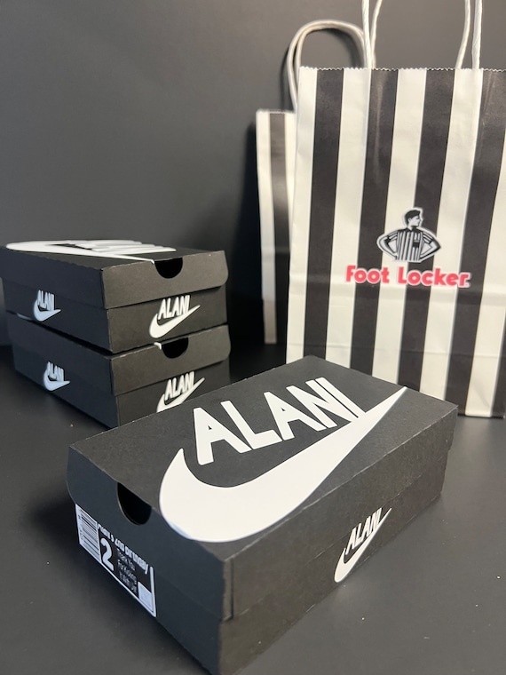 3 SETS Sneaker Bag treat Bag goodie Bag and Shoebox Party Favor Box Etsy