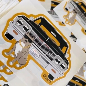 Pit & Low Low Sticker