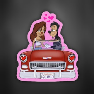 Max & Roxanne Sticker