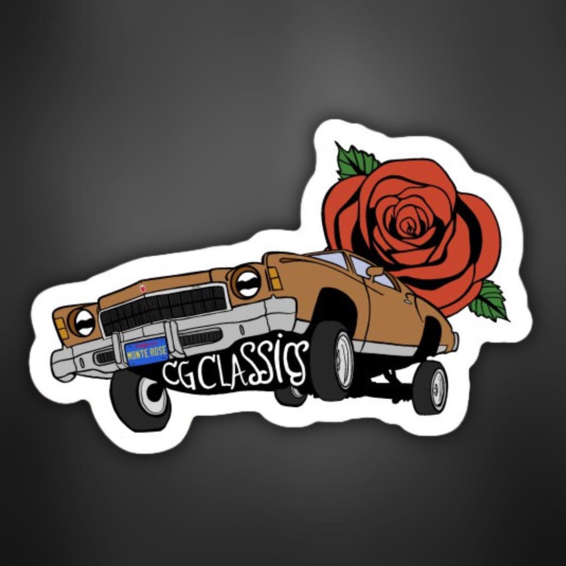 Monte Rose Sticker - Etsy