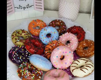 12 Donut-Party-Geschenkboxen – Rosa Goodie-Tüten Mit Griff Für Süße Überraschungen