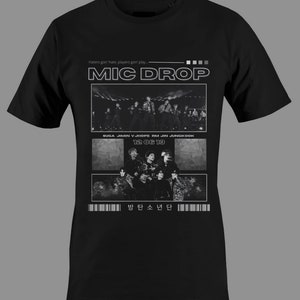 Bts Mic Drop Shirt - Etsy