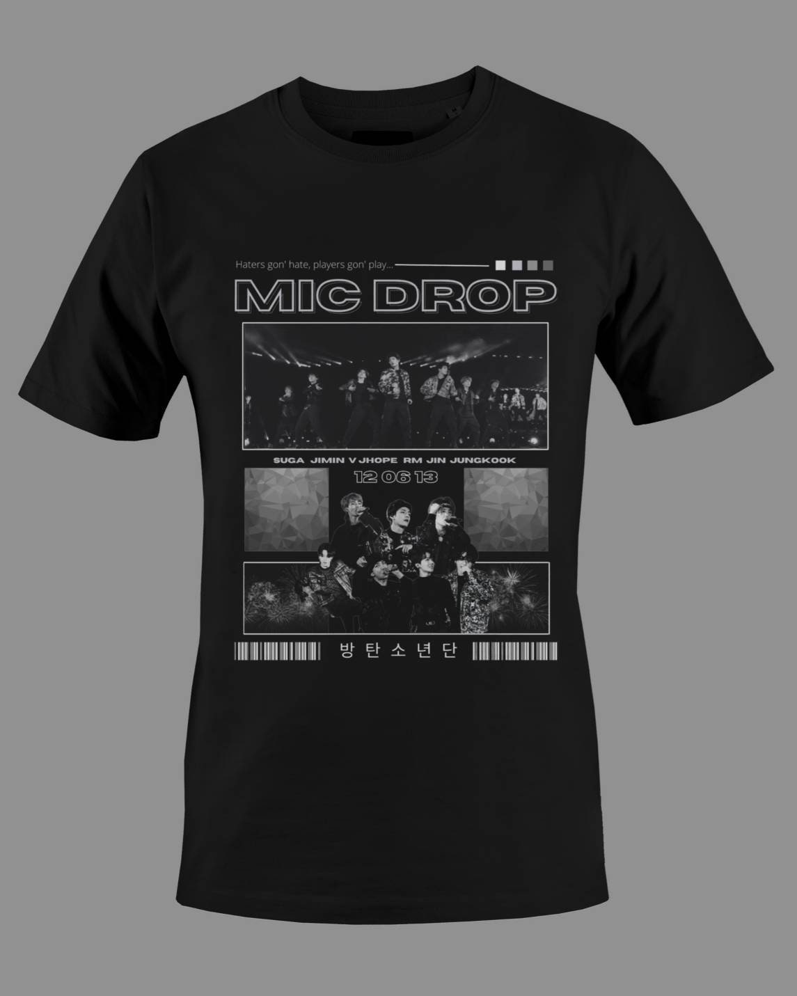 Bts Mic Drop Shirt - Etsy UK
