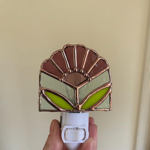 Stained Glass Daisy Night-light