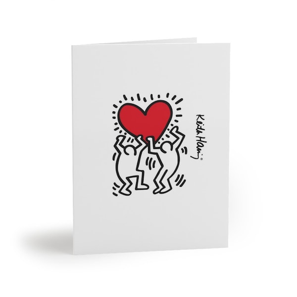 Keith Haring Greeting Cards (8 pcs)