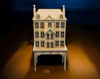 Miniature dollhouse furniture baby house and table 1:12 SCALE - code VMJ 1706