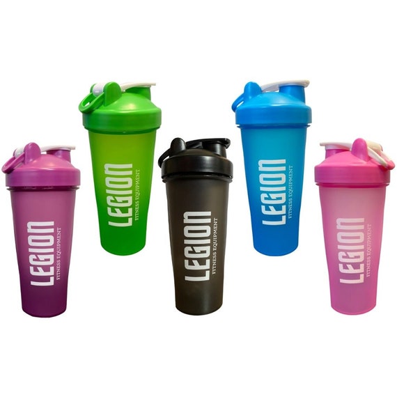 6 Pack Shaker Bottles 28 Ounce with Metal Mixing Ball for Fitness Sports  Protein