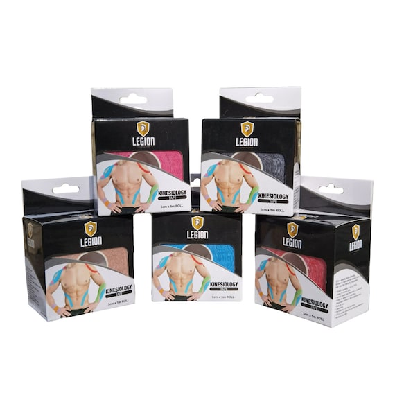 Set of 3 Kinesiology Tape - K Tape - Sports Adhesive Tape - Waterproof Sports Tape