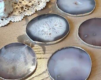 Agate Coasters Bundle (Set of Five)